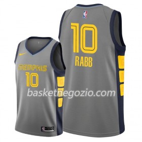 Canotte Uomo Memphis Grizzlies Ivan Rabb 10 2018-19 Nike City Edition Grigio Swingman